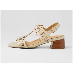Coachy W Vanilla Leather Sandals