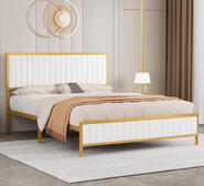 Corben Queen Bed Frame Neutral