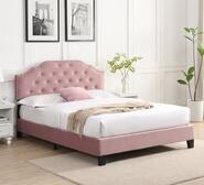 Devan Queen Bed Frame Pink
