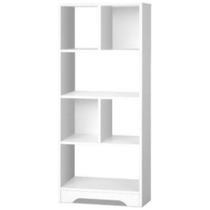 Display Shelf Bookcase Storage Cabinet Bookshelf Home Office White