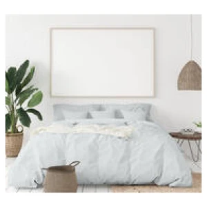 Dover King 1000Tc Cotton Quilt Cover Set Grey