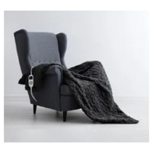 Dreamaker 120 X 160Cm 500Gsm Electric Throw Blanket Grey