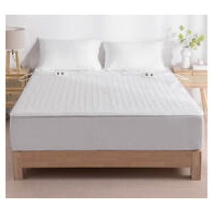 Dreamaker Double Washable Electric Throw Blanket White