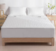 Dreamaker Double Washable Electric Throw Blanket White