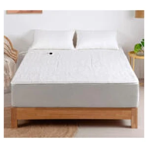 Dreamaker King 350Gsm Electric Throw Blanket Neutral