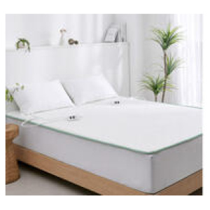 Dreamaker King Antimicrobial Electric Throw Blanket White