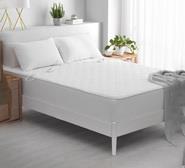 Dreamaker King Cotton Electric Throw Blanket White