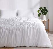 Dreamaker King Quilt Cover Set White