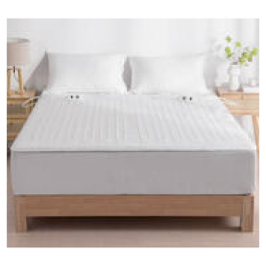 Dreamaker King Washable Electric Throw Blanket White