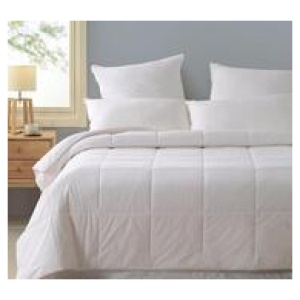 Dreamaker King Wool Quilt White