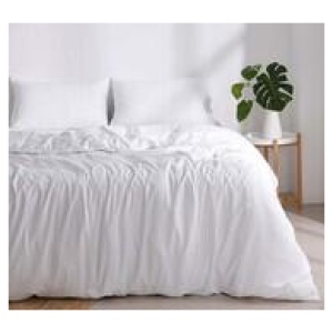 Dreamaker Queen Quilt Cover Set White
