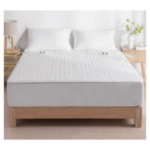 Dreamaker Queen Washable Electric Throw Blanket White