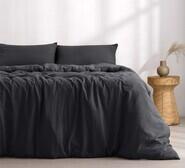 Dreamaker Single Quilt Cover Set Black
