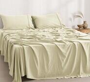 Dreamaker Superfine Microfibre Double Sheet Set Neutral