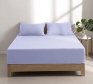 Dreamaker Superfine Microfibre King Fitted Sheet Set Lilac