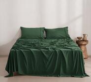 Dreamaker Superfine Microfibre King Sheet Set Green