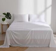 Dreamaker Superfine Microfibre King Sheet Set White