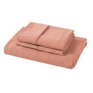 Dreamaker Superfine Microfibre Queen Fitted Sheet Set Pink