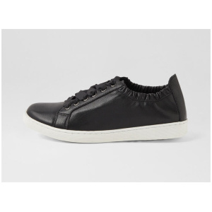 Durst Black White Leather Sneakers