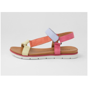 Echos Pastel Multi Leather Sandals