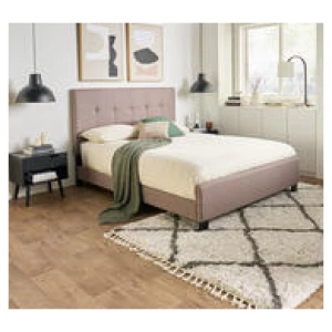 Elias Double Natural Bed Frame Clay
