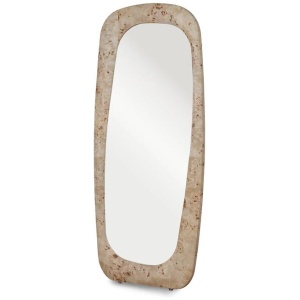 Ex Display - Brikka 1.8m (H) Wall Mirror - Aspen Burls by Interior Secrets - AfterPay Available
