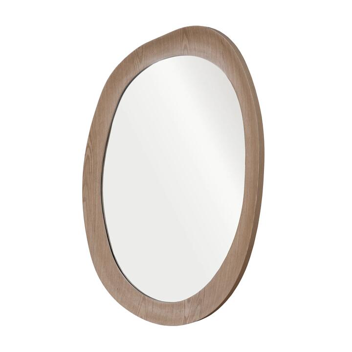 Ex Display - Brisa 1.2m (H) Wall Mirror - Natural by Interior Secrets - AfterPay Available
