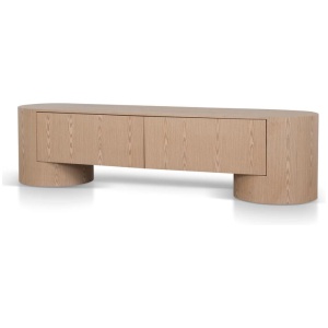 Ex Display - Elano 2m TV Entertainment Unit - Natural by Interior Secrets - AfterPay Available