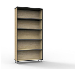Express Eternal Bookcase Natural Oak 1800Mm H X 900Mm W X 315Mm D