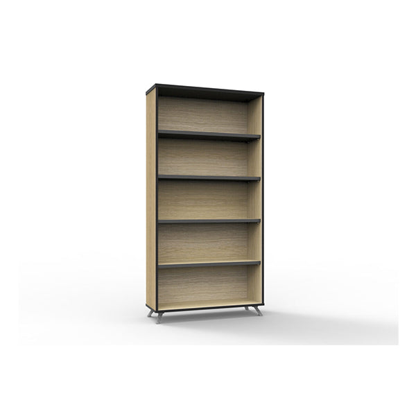 Express Eternal Bookcase Natural Oak 1800Mm H X 900Mm W X 315Mm D