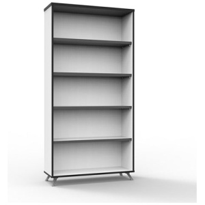 Express Eternal Bookcase Natural White 1800Mm H X 900Mm W X 315Mm D