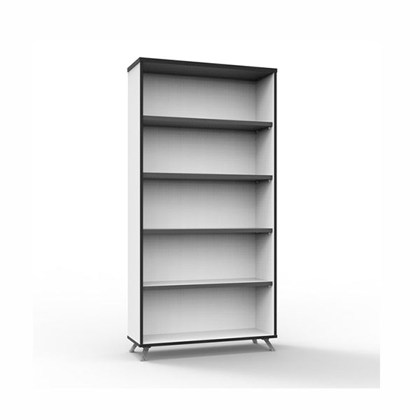 Express Eternal Bookcase Natural White 1800Mm H X 900Mm W X 315Mm D