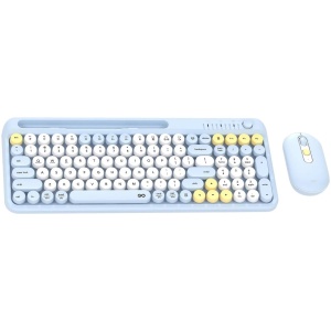 Fantech GO MOCHI101 95% Wireless Keyboard and Mouse Combo - Blue