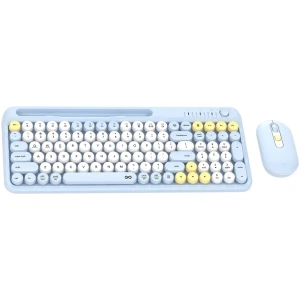 Fantech GO MOCHI101 95% Wireless Keyboard and Mouse Combo - Blue
