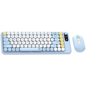 Fantech GO MOCHI85 75% Wireless Keyboard and Mouse Combo - Blue