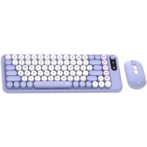 Fantech GO MOCHI85 75% Wireless Keyboard and Mouse Combo - Purple