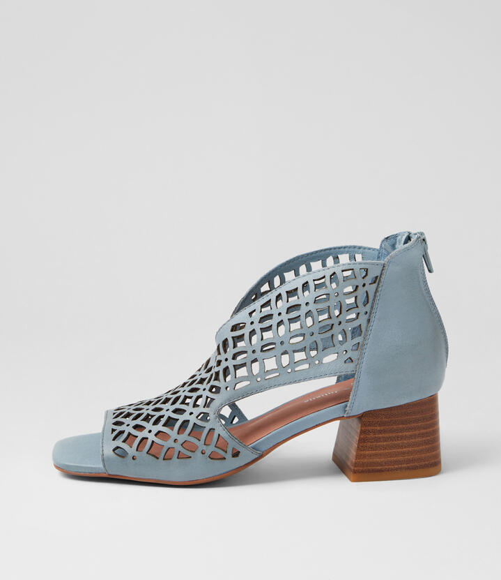 Fermina Denim Leather Sandals