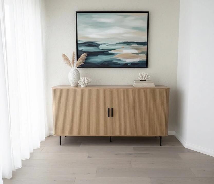 Florence 2 Door Buffet Sideboard Oak