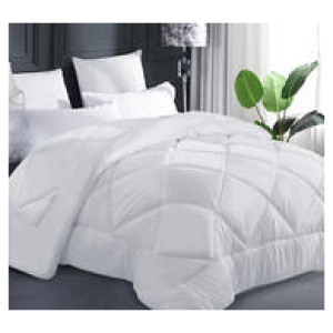 Floribel King 400Gsm Bamboo Quilt White