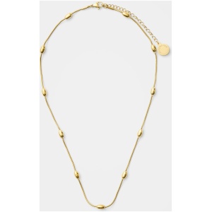 Forever New Women's Brodie Waterproof Metal Bead Necklace in Gold Plated