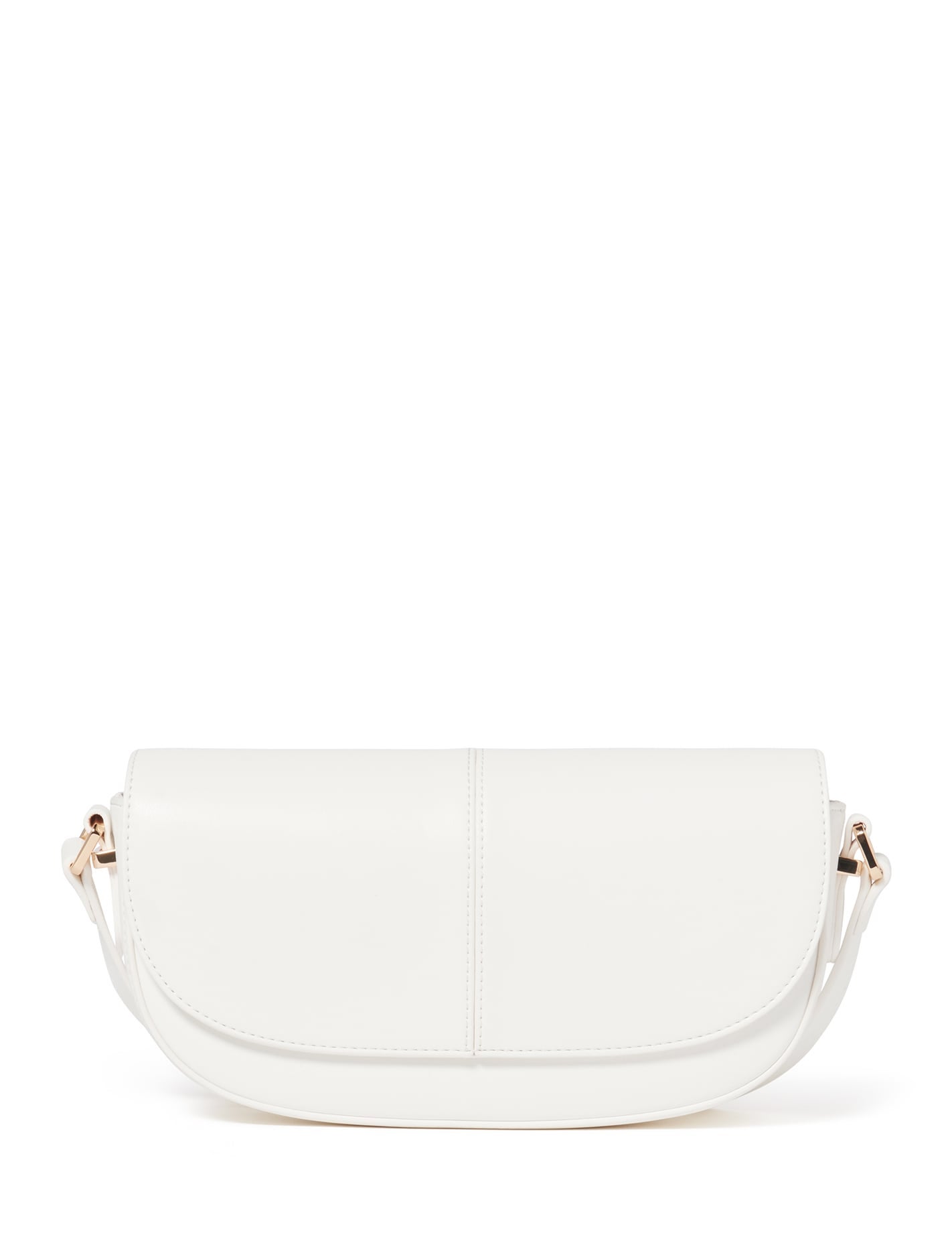 Forever New Women's Cindy Shoulder Bag Signature in White