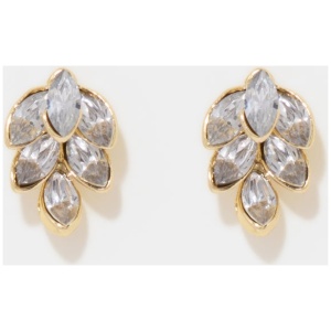 Forever New Women's Cynthia Stone Cluster Earrings in Gold/Crystal