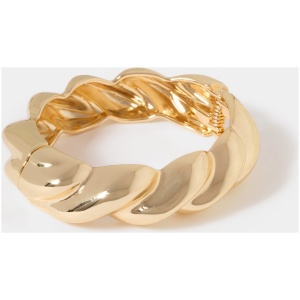Forever New Women's Esther Twist Chunky Bangle Bracelet in Gold