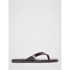 Forever New Women's Fae Thong Sandal in Chocolate Brown