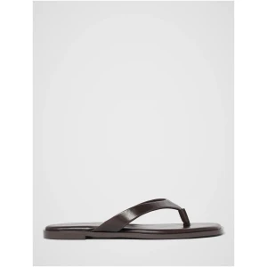 Forever New Women's Fae Thong Sandal in Chocolate Brown