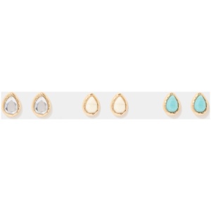 Forever New Women's Mini Teardrop Multi Pack Earrings
