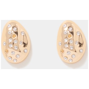 Forever New Women's Natalie Stone Droplet Earrings in Gold/Crystal