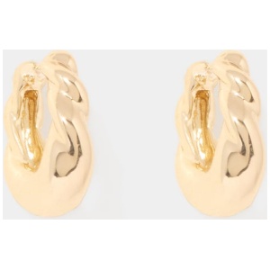 Forever New Women's Nell Twist Hinge Earrings in Gold Plated