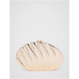 Forever New Women's Sapphire Hardcase Clutch Bag in Gold