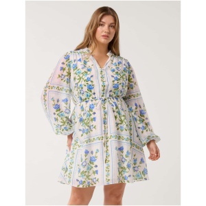 Forever New Women's Tamila Curve Printed Mini Dress in Bellview Floral